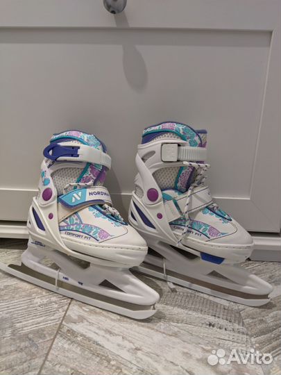 Коньки детские раздвижные 26-31