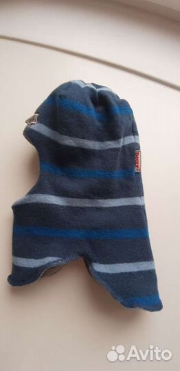 Шапка шлем для мальчика зима Beezy