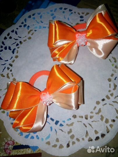 Бантики из лент