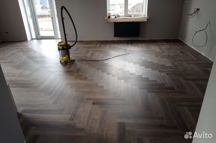 Качественная укладка ламината и линолеума