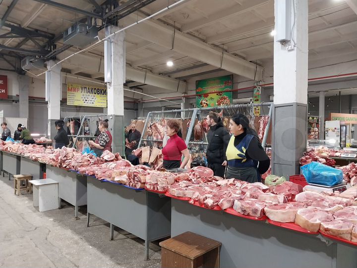 Торговая площадь под мясо, 5 м²