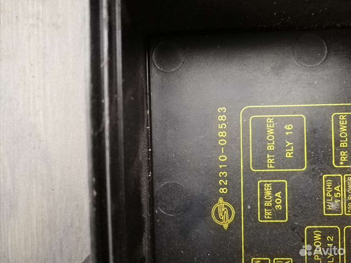 Блок предохранителей сангенг рекстон 1