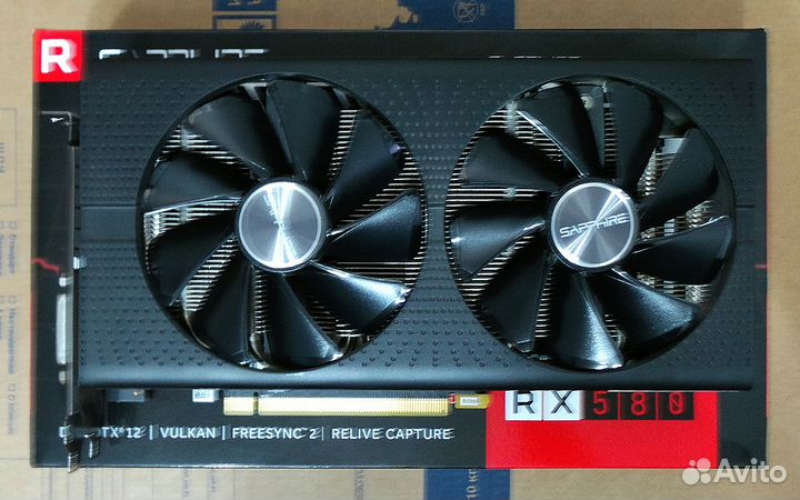 Sapphire AMD Radeon RX 580 Pulse OC 8Gb