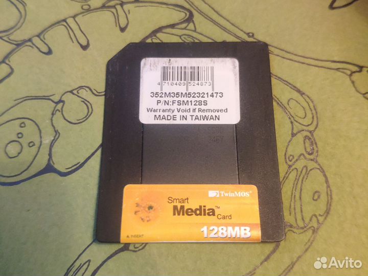 Карта памяти Smartmedia 128 mb