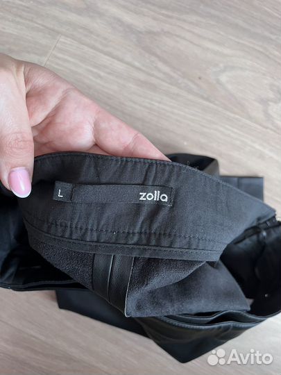 Шорты из эко кожи