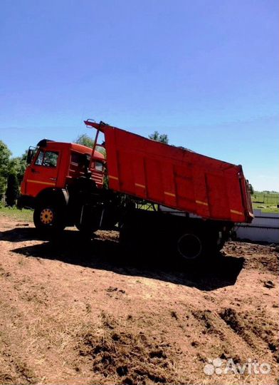 Песок карьерный с доставкой
