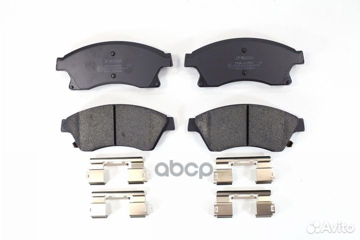 Колодки тормозные дисковые(аналог TRW GDB1843)