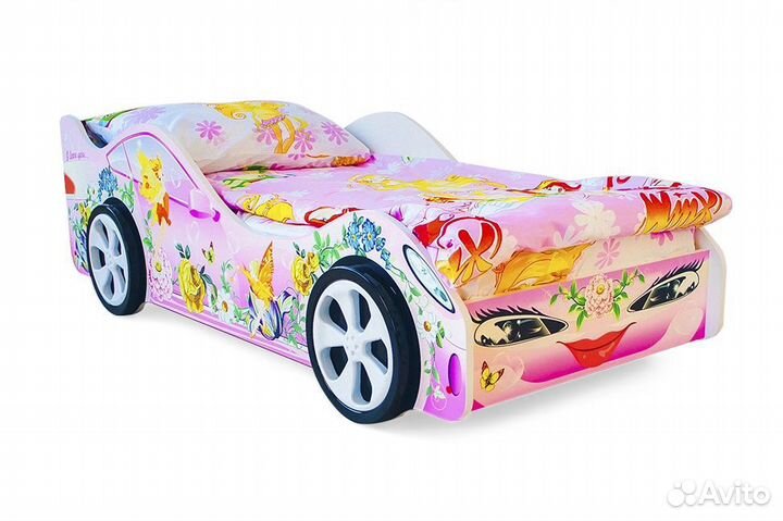 Кровать машина