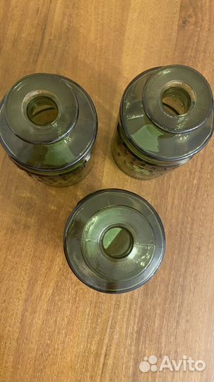 Бутыль стеклянная зелёная