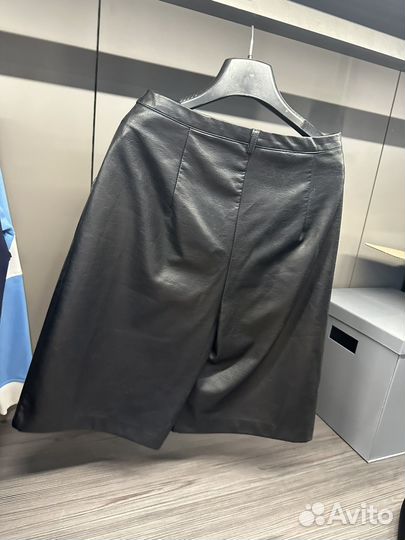 Шорты бермуды эко кожа