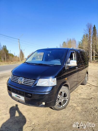 Volkswagen Multivan 2.5 МТ, 2007, 290 000 км