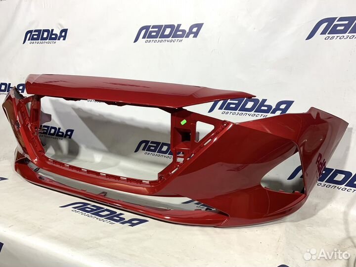 Бампер Hyundai Solaris(20-н.в.) передний Красный R