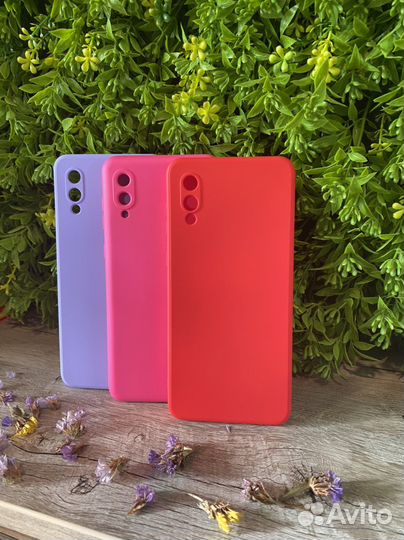 Чехол силиконовый для Samsung A02