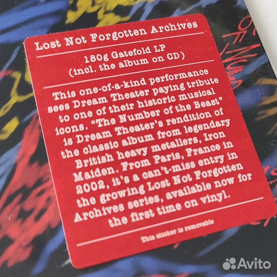 Dream Theater - The Number Of The Beast (2002)