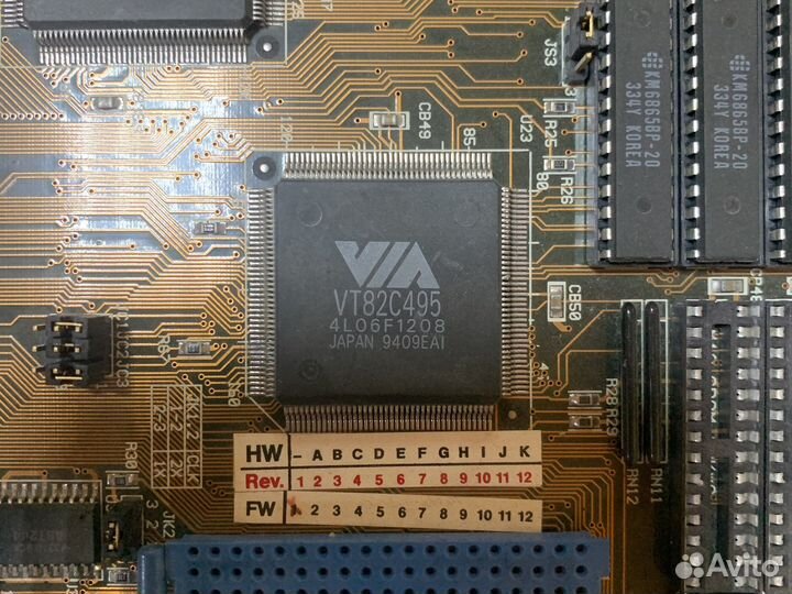 Материнская плата ретро socket 2