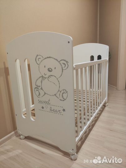 Детская кроватка 120*60 micuna