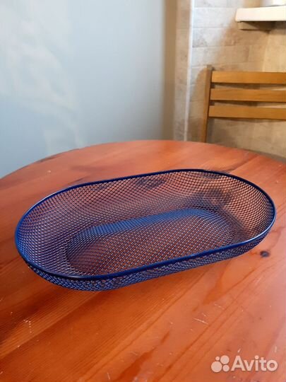 Блюдо металлическое эмалированное икеа