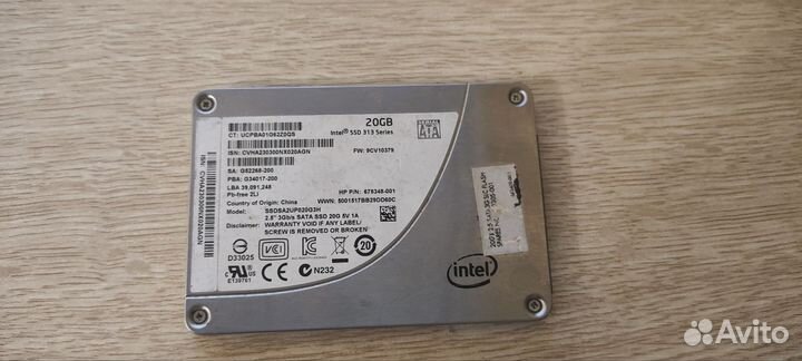 Коллекционный SSD TLC 20 gb (один из первых )
