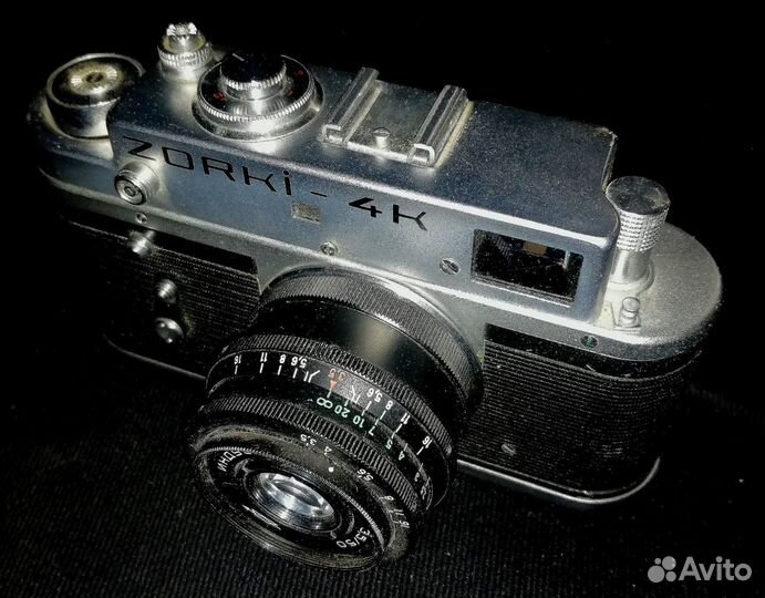 Плёночный фотоаппарат Зоркий 4 к, СССР
