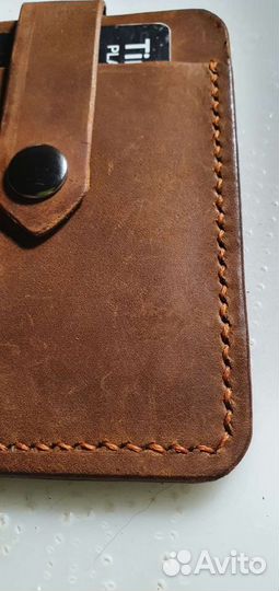 Картхолдер из натуральной кожи