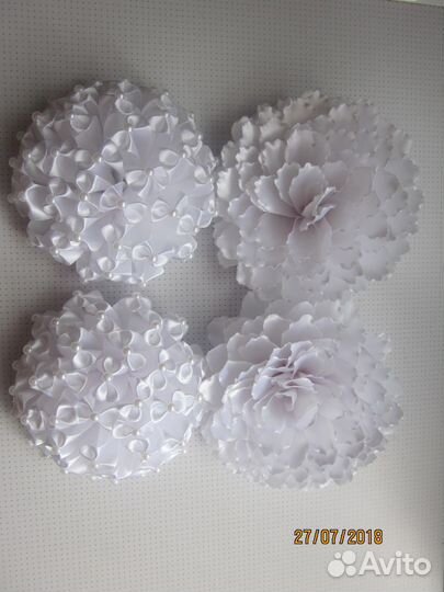 Белые банты в школу