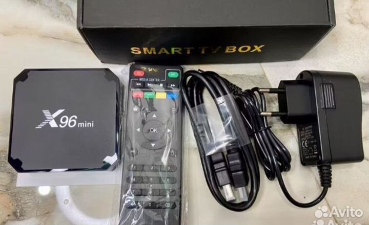 Смарт тв TV BOX X96