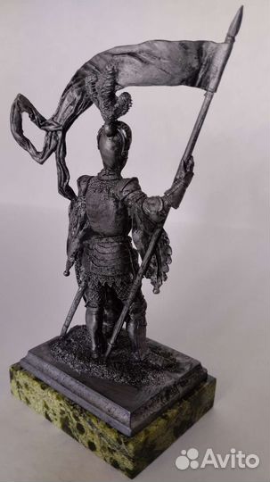 Рыцарь, сувенир,оловянная фигура, Ек-кастинг
