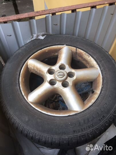 Колеса в сборе на литых дисках для Nissan x-trail