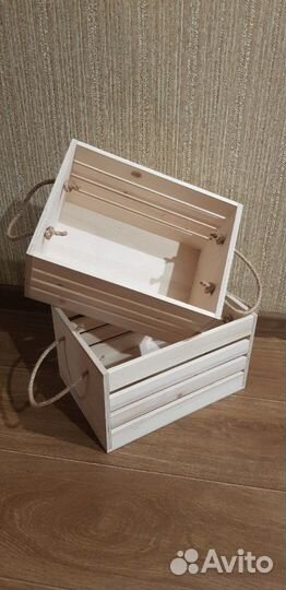 Деревянный ящик