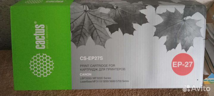 Картриджи для canon