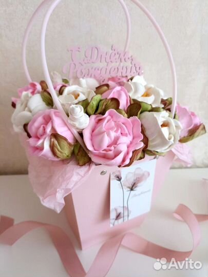 Зефирные корзиночки, букеты, коробочки