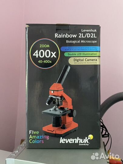 Микроскоп Levenhuk Rainbow