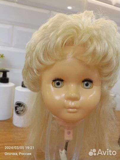 Голова от Винтажной куклы СССР