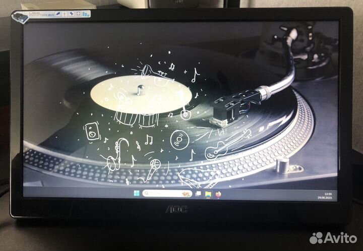 Портативный монитор AOC e1659Fwu 15.6