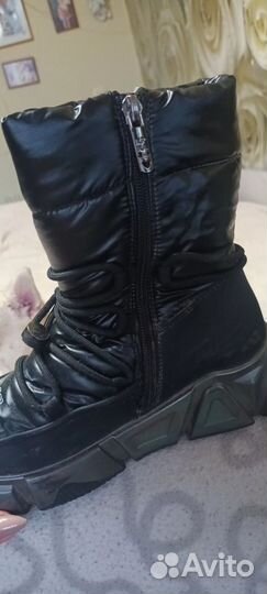 Зимние дутики детские 34