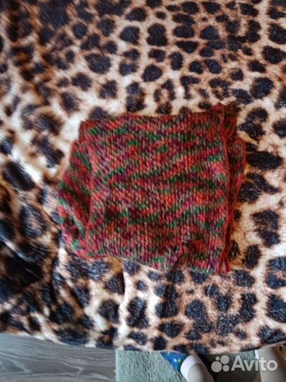 Шарф тёплый, вязаный