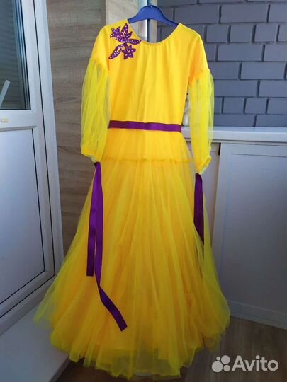 Платье для бального и эстрадного танца