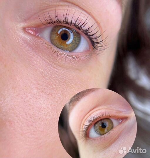 Ламинирование ресниц и бровей
