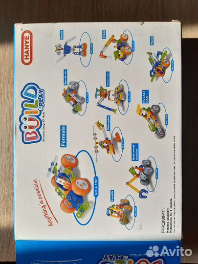 Конструктор Build & Play Formula