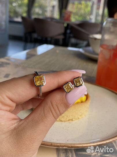 Кольцо серебряное