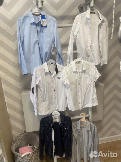 Рубашки школьные