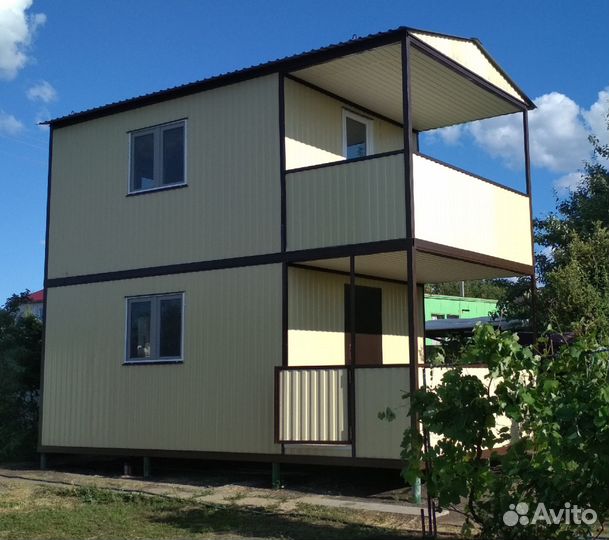 Дачные домики с верандой