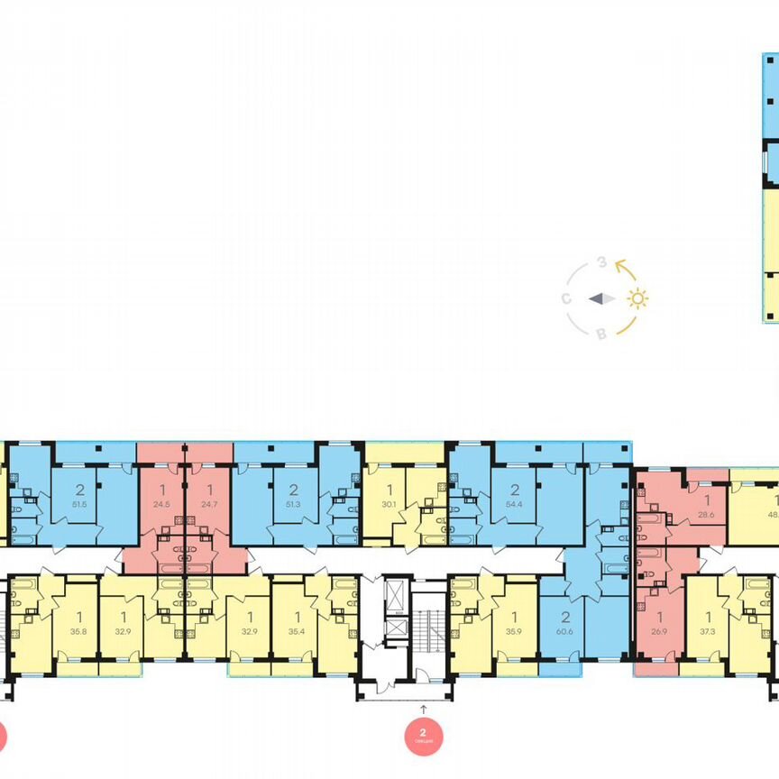 Квартира-студия, 31,5 м², 4/15 эт.