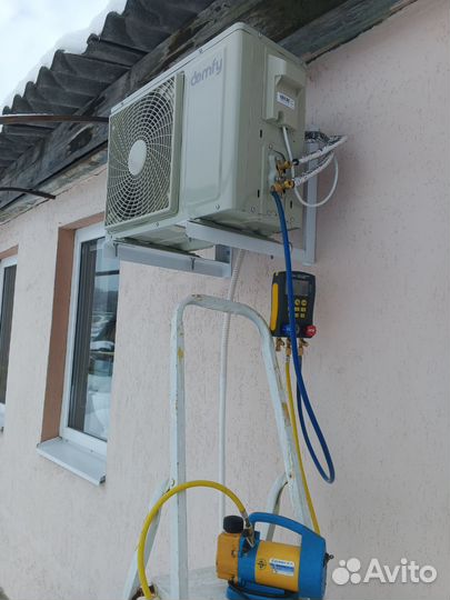 Сплит системы с установкой