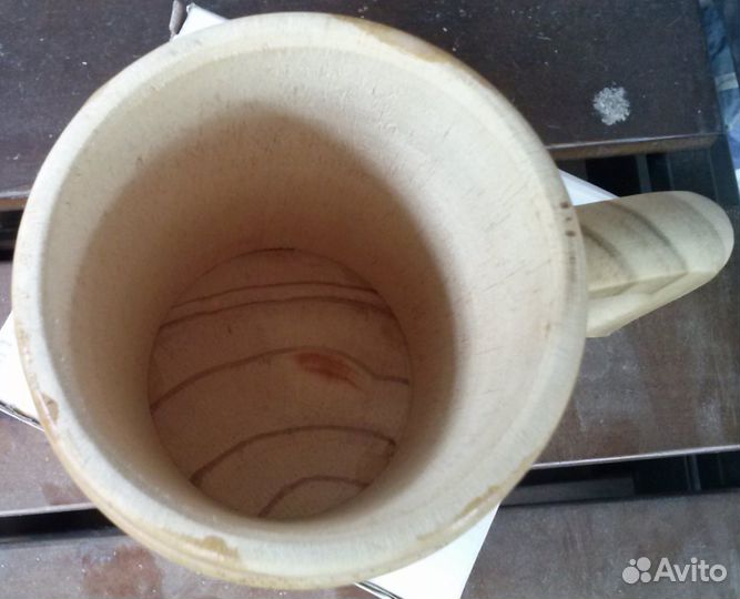 Кружка пивная деревянная набор 6 шт