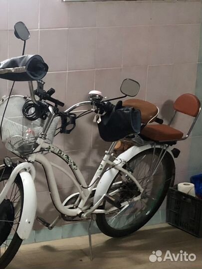 Детское велокресло на багажник