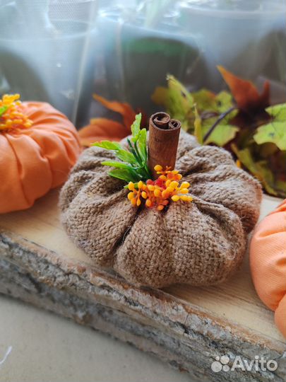 Текстильная тыква