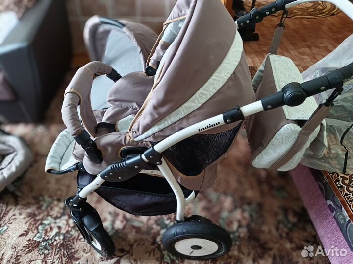 Коляска 3 в 1 Индиго