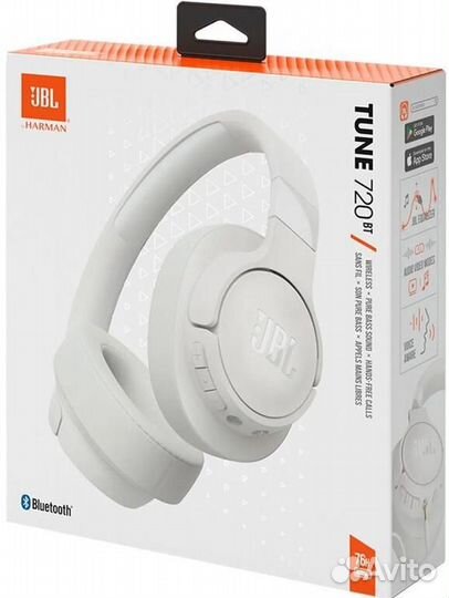 Нaушники WRL BT T 720 BT WHT JBL