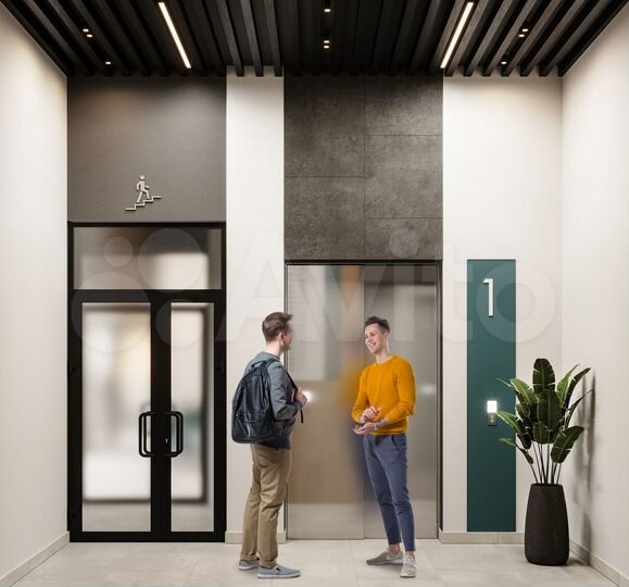 2-к. квартира, 48,7 м², 16/23 эт.